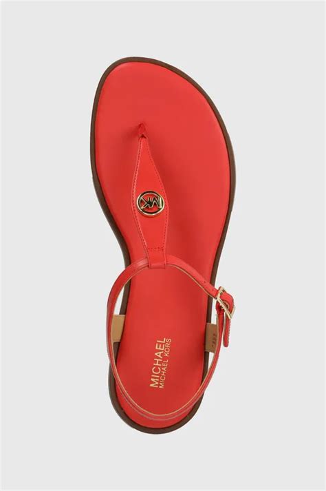 michael kors czerwony|michael kors sandals.